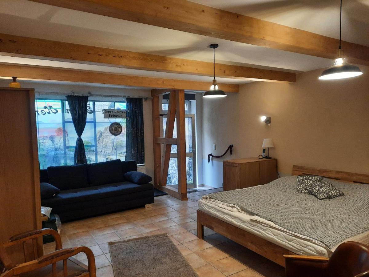 Urlaub Im Friseursalon Apartment Sebnitz Exterior foto